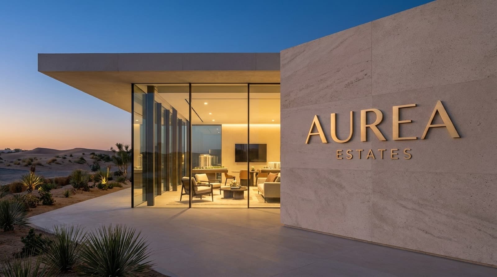 AUREA ESTATES, Sales suite